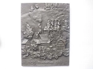 BERLÍN / 250 AÑOS / 1981 Edición Año ..Buderus Escudo Hierro Fundido () - Imagen 1 de 1