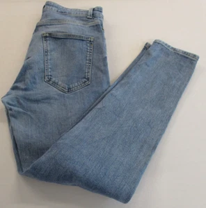 Jeans, RED HERRING, Straight Leg, Zip Fly, Blue Denim, 32" Waist, W32, L31 - Picture 1 of 11
