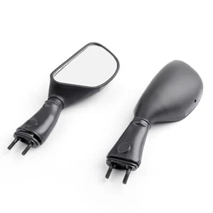 Rear View Side Mirror For Kawasaki Ninja ZX-6R 1998-2002 ZX9R 1998-2003 Black - Picture 1 of 5