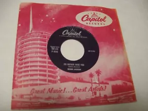 **Wanda Jackson/ Reaching b/w I'd Rather Have You/ Capitol/ 1959/ Canada - Picture 1 of 2