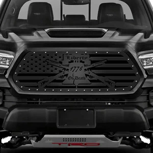300 INDUSTRIES Aftermarket Steel Grille Kit for 2016-2017 Toyota Tacoma LIBERTY - Picture 1 of 3