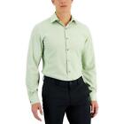 Alfani Mens Printed Slim Fit Collared Dress Shirt BHFO 0762