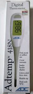 Digital Thermometer Termometro Digital Lit Adtemp 418N Ultra Fast Flex Tip 