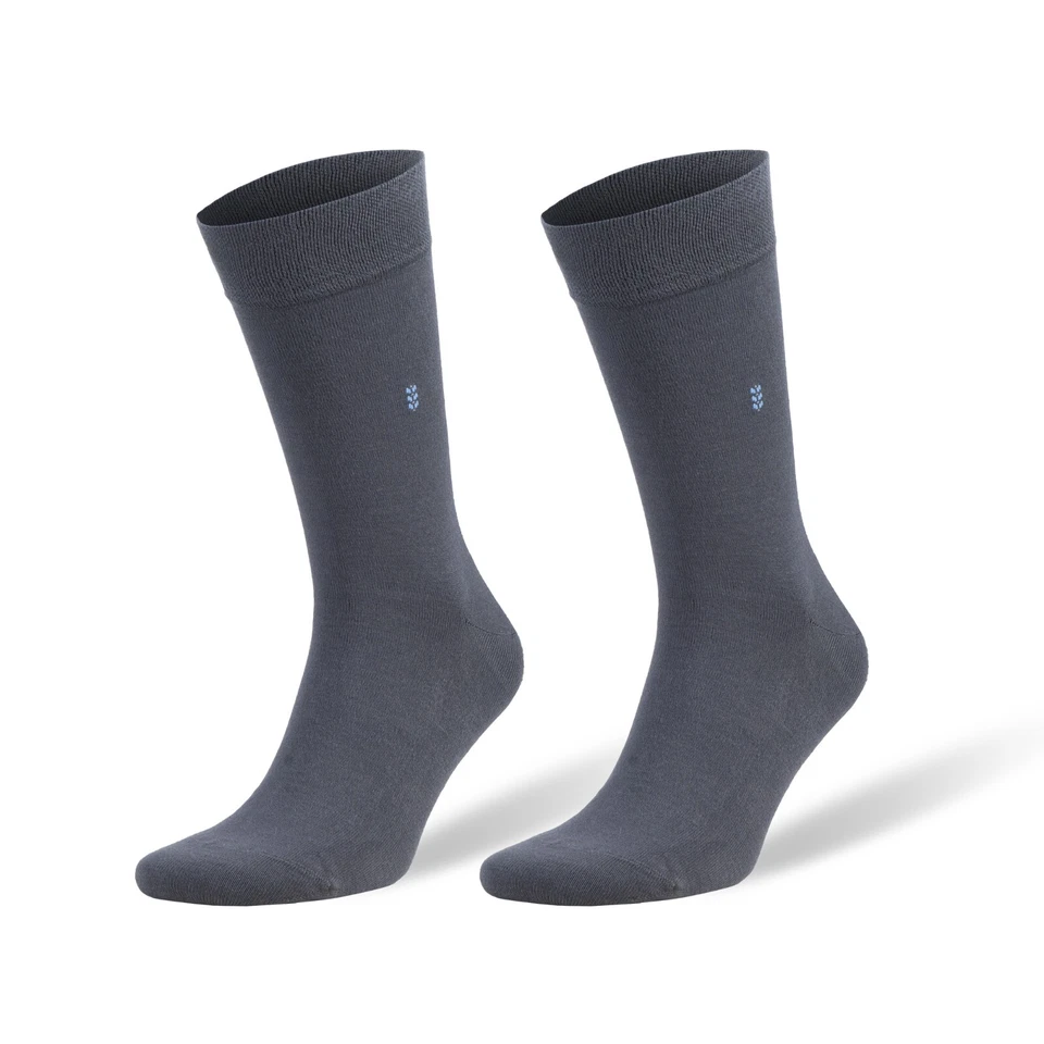Calcetines de vestir de bambú para hombre calcetines premium sin costuras Foto 1 de 1