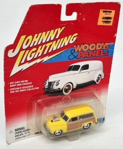 Johnny Lightning 1/64 Mercury Woody Wagon '50 Yellow Diecast Model Car - Bild 1 von 4