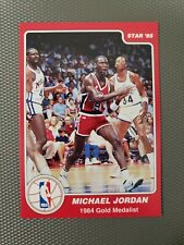 MICHAEL JORDAN 1985 STAR OLYMPIC 1984 GOLD MEDALIST CARD #5 SET BREAK  
