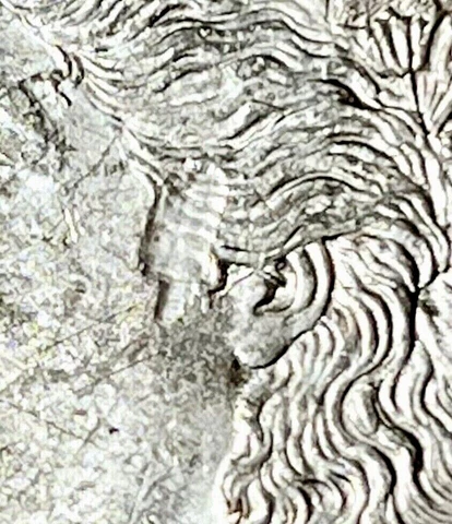 1921 MORGAN DOLLAR STRIKE-THRU MINT ERROR! Cover