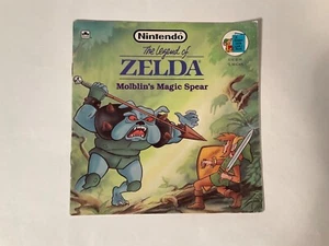 Nintendo The Legend of Zelda Molblin's Magic Spear Link II Video Game NES Book - Picture 1 of 6