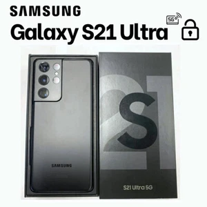 NEW Samsung Galaxy S21 Ultra 5G 128GB/256GB SM-G998U Unlocked Smartphone - Picture 1 of 25