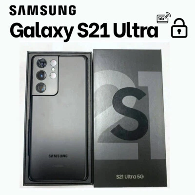 Neu Samsung Galaxy S21 Ultra 5G 128GB/256GB SM-G998U Smartphone Einzel-SIM 108MP - Bild 1 von 4