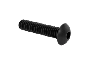8-32 X 3/4" BUTTON HEAD SOCKET CAP SCREWS BLACK ALLOY STEEL 50 PCS - Picture 1 of 2