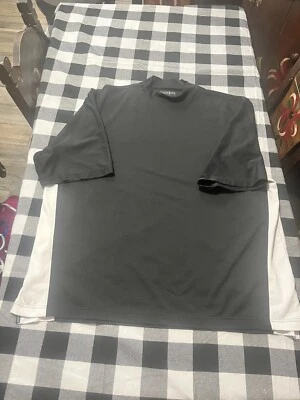 Mens Footjoy Polo Size XL Black & White Short Sleeve Nice - Image 1 of 4