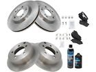 Trq 65Hp84z Front And Rear Brake Pad And Rotor Kit Fits 2007-2012 Dodge Caliber