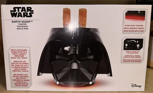 Star Wars DARTH VADER Helmet 2 Slice Uncanny Brands Kitchen Toaster NEW OPEN BOX - Picture 1 of 9