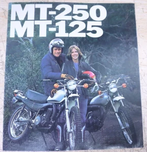 Nice Vintage Original OEM 1976 Honda MT-250 MT-125 Sales Catalog Brochure Japan - Picture 1 of 3