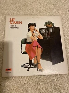 LILY TOMLIN THIS IS A RECORDING 1971 POLYDOR RECORDS USA VINLY LP - Picture 1 of 2