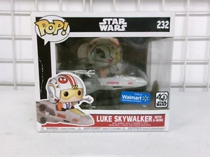 FUNKO POP! - STAR WARS - LUKE SKYWALKER W/ X-WING - 232 - READ DESCRIPTION #54 - Picture 1 of 10