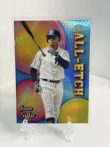 2024 Topps Chrome JUAN SOTO All Etch Refractor Insert #CAE-14 NEW YORK YANKEES - Picture 1 of 2