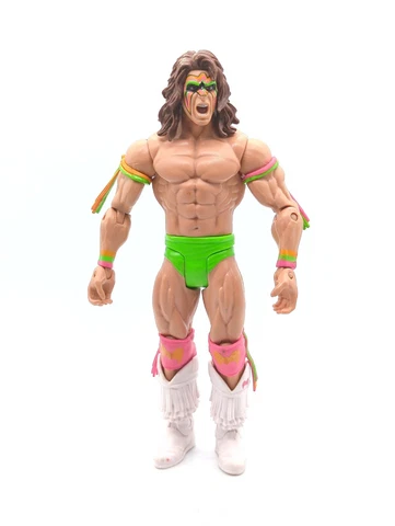 WWE USED The Ultimate Warrior Mattel Basic Wrestling Action Figure Series 29 Cover