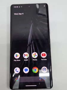 DEFECTIVE - Google Pixel 7 Pro - 256GB - Obsidian - Unlocked - GE2AE - 6187 - Zdjęcie 1 z 4