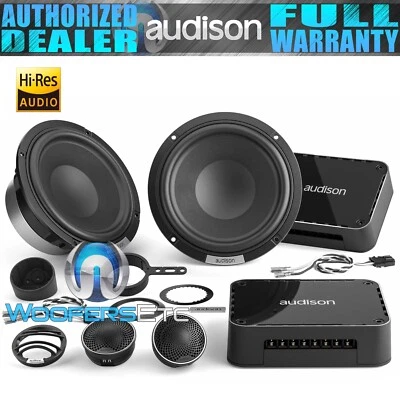 AUDISON AVK-6PII VOCE Hi-RES AUDIO 6.5" WOOFERS ALTAVOCES TWEETERS CROSSOVERS NUEVO Foto 1 de 4