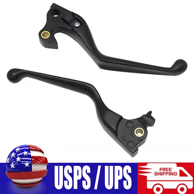 Palancas de embrague de freno negras para Harley-Davidson Sportster XL883 XL1200 aluminio Foto 1 de 4