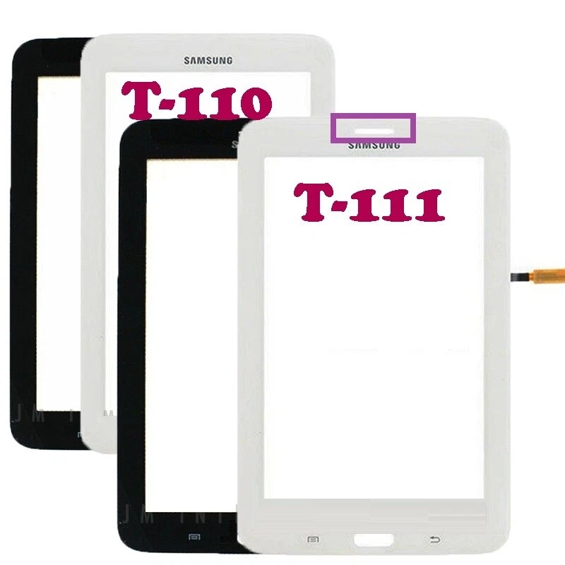 Lente digitalizadora de pantalla táctil de vidrio para Samsung Galaxy Tab 3 Lite SM-T111 SM-T110 Foto 1 de 1