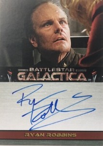Ryan Robbins Autograph from Battlestar Galactica Premiere Edition