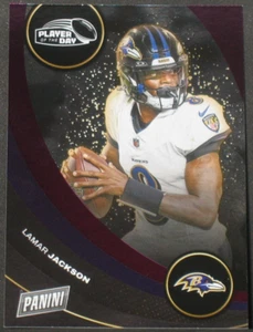 Lamar Jackson 2024 Panini Jugador del Día Púrpura Paralelo #22 (24/25) Cuervos - Imagen 1 de 2