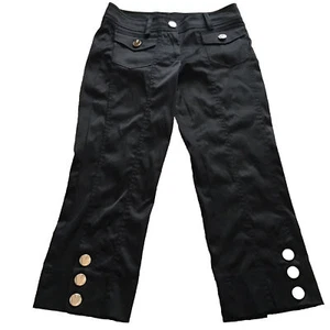👖🖤Designer Cache - Größe 4 Hose schwarz - Bild 1 von 12