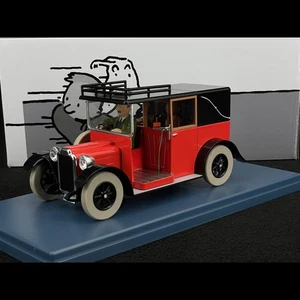 MOULINSART COCHE 1/24 TINTIN  EL TAXI A EASTDOWN LA ISLA NEGRA N.62 - Imagen 1 de 4