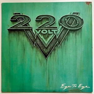 220 Volt, Eye To Eye 1989 Vinyl Lp Epic 45064 Promotional Copy great condition - Picture 1 of 6