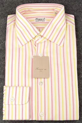 Camisa blanca Finamore Napoli 15,75/40 FN1776 Foto 1 de 4