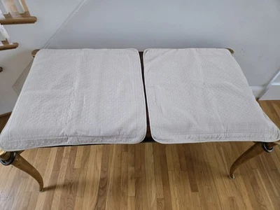 2 fundas de almohada históricas Charleston Foundation Matelasse Euro beige tostado Foto 1 de 4