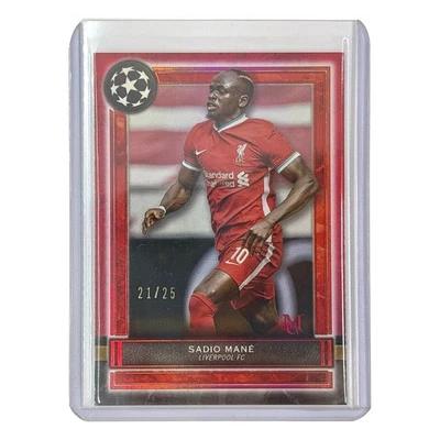 TOPPS SOCCER MUSEUM COLLECTION SADIO MANE LIVERPOOL 21/25 #26  IT1 391662 - Image 1 of 2