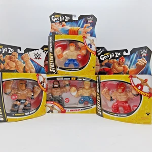Elch WWE Heroes Goo Jit Zu Lot mit Cena, Rock, Cody Rhodes, Mysterio & R. Reigns - Bild 1 von 20