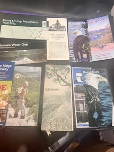 Lote 9 folletos del Servicio de Parques Nacionales NPS West Virginia y otros - Imagen 1 de 6