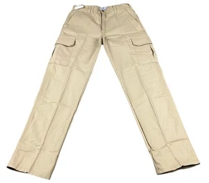 TYNDALE Flame Cargo Men’s FR Utility 34x32 K215T Kakhi USA Work Pants - Picture 1 of 8