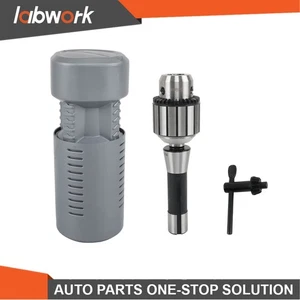 Labwork Drill Chuck Heavy Duty With R8 Shank & Chuck Jaw Tightening Key 5/8" - Picture 1 of 24
