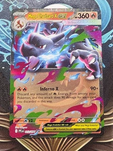 Mega Charizard X ex 013/094 Me02: Phantasmal Flames Holo - Bild 1 von 2