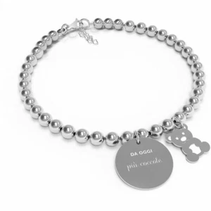 Bracciale donna I 10 Buoni Propositi B-5228 (da oggi più coccole) - Foto 1 di 1