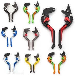 3D Extending Foldable Brake Clutch Levers For Kawasaki ZX636R/ZX6RR 2000-2004 - Picture 1 of 11