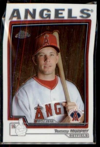 2004 TOPPS CHROME TRADED TOMMY MURPHY RC ANAHEIM ANGELS #T148 - Picture 1 of 2