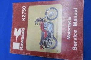 Manual de servicio de motocicleta Kawasaki KZ750 de fábrica, 1979 # 99924-1013-02 - Imagen 1 de 10