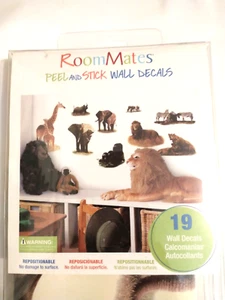 Room Mates Peel & Stick Wall Decals African Animals - Picture 1 of 5