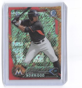 2016 Bowman Prospects Orange /25 John Norwood #BP27