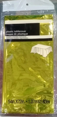 Foil Table Cover for birthday - Image 1 of 4