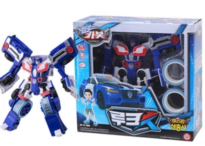 SONOKONG Hello Carbot Masking Trio LUKE 루크 X Transforming Robot Police Car Blue - Picture 1 of 5