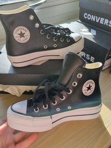 leather converse