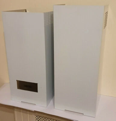 T120 Originale Zanussi Cappa Cucina Due Pezzi Prolunga Sezioni Camino 545x240x250